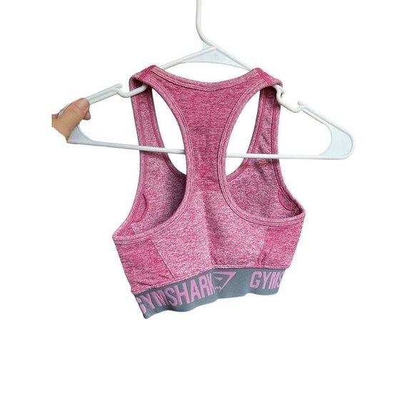 Gymshark Womens Sports Bra Bundle Gray & Pink, WORKOUT RACERBACK, RUNNING, YOGA, - Picture 2 of 7